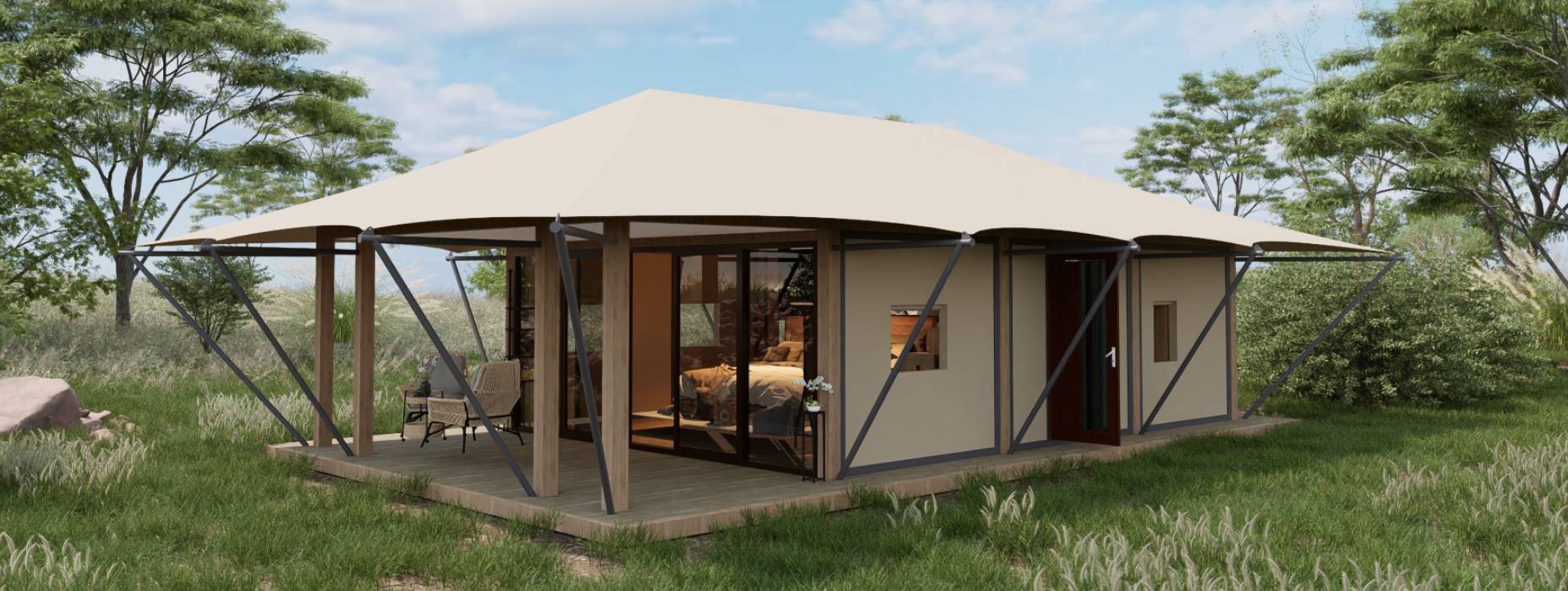 红星区户外酒店帐篷厂家